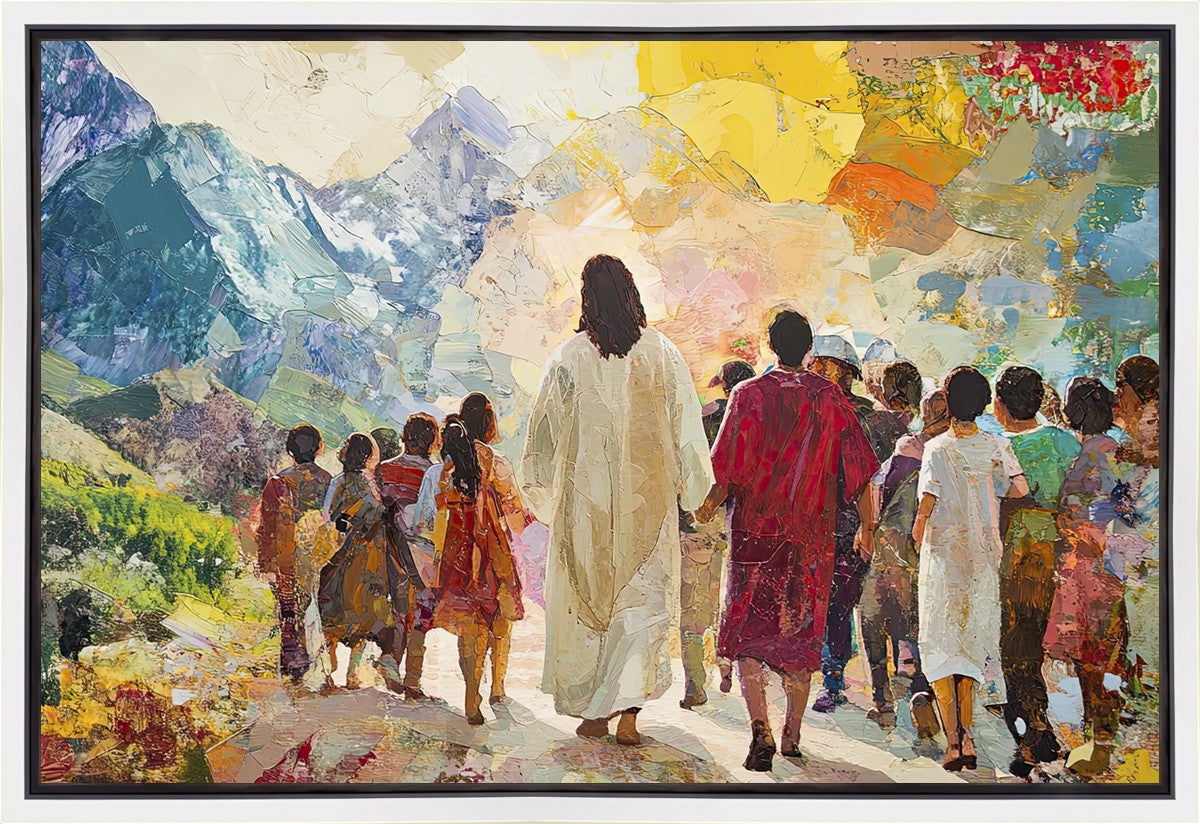 Walking With Jesus Gallery Wrap