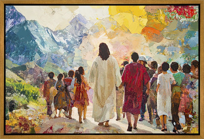 Walking With Jesus Gallery Wrap