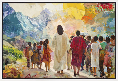 Walking With Jesus Gallery Wrap