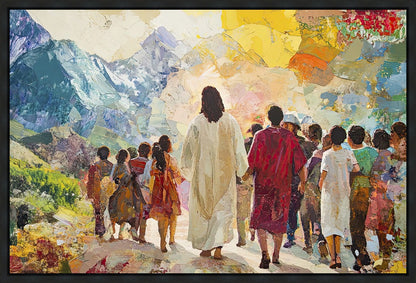 Walking With Jesus Gallery Wrap