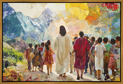 Walking With Jesus Gallery Wrap