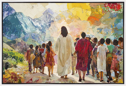 Walking With Jesus Gallery Wrap