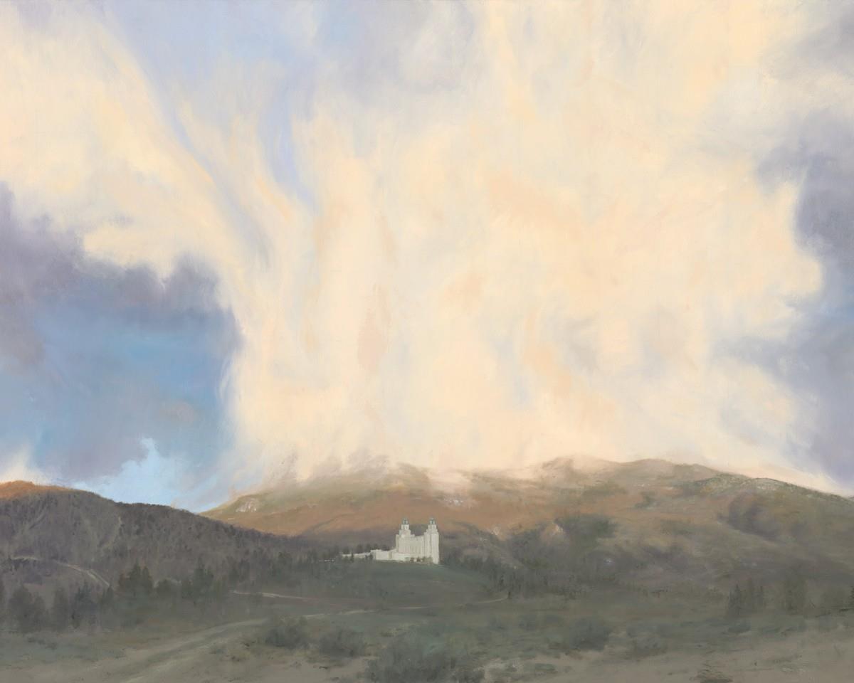 Pillar of Fire to Give Them Light Gallery Wrap