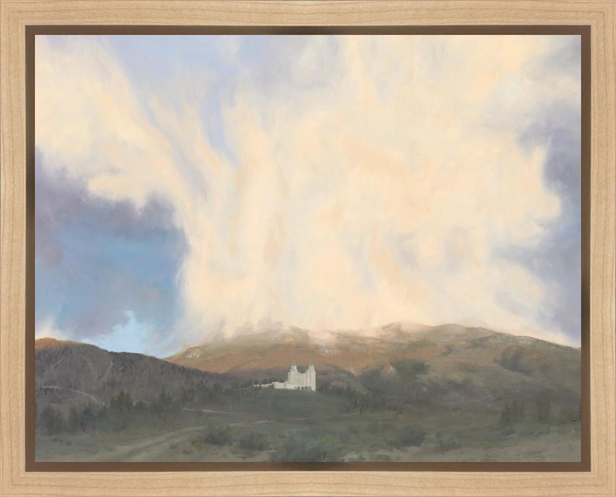 Pillar of Fire to Give Them Light Gallery Wrap