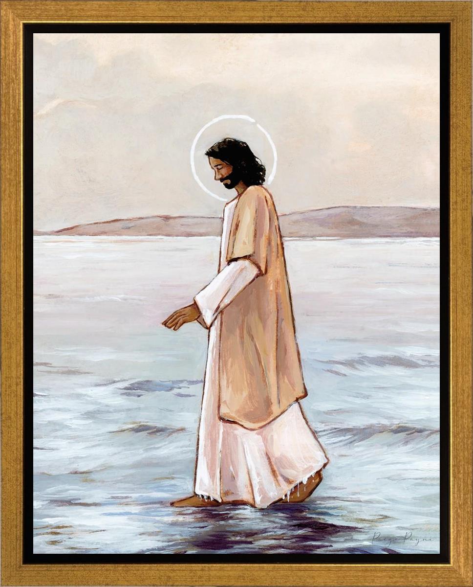 Even The Winds and The Waves Obey Him Gallery Wrap