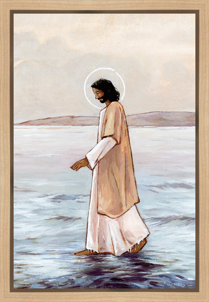 Even The Winds and The Waves Obey Him Gallery Wrap