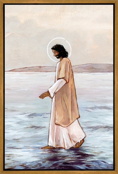 Even The Winds and The Waves Obey Him Gallery Wrap