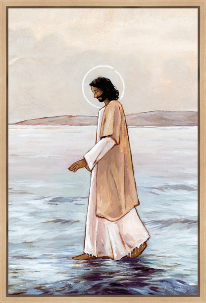 Even The Winds and The Waves Obey Him Gallery Wrap