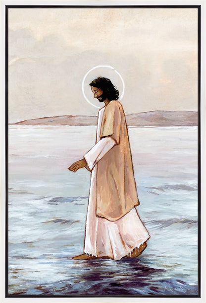 Even The Winds and The Waves Obey Him Gallery Wrap