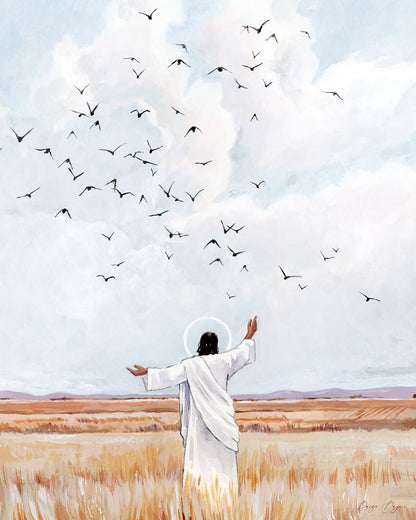 Consider The Birds in The Sky Gallery Wrap