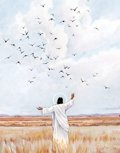 Consider The Birds in The Sky Gallery Wrap