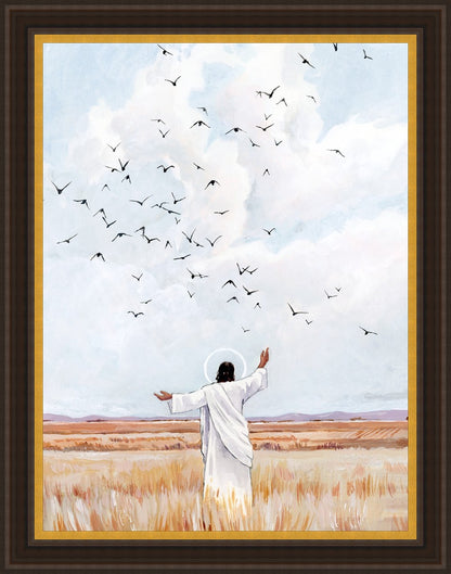 Consider The Birds in The Sky Large Wall Art