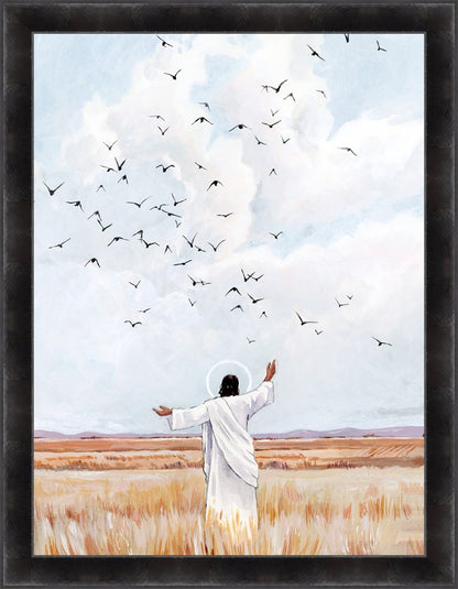 Consider The Birds in The Sky Large Wall Art