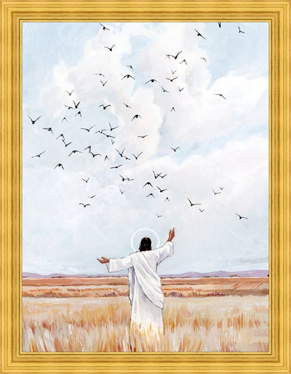 Consider The Birds in The Sky Large Wall Art