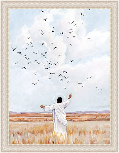 Consider The Birds in The Sky Large Wall Art