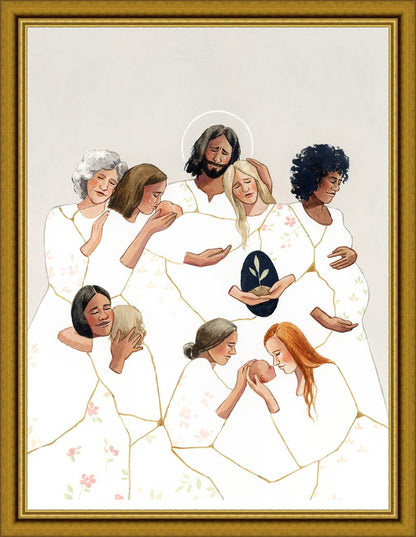 He Remembers All The Mothers Large Wall Art