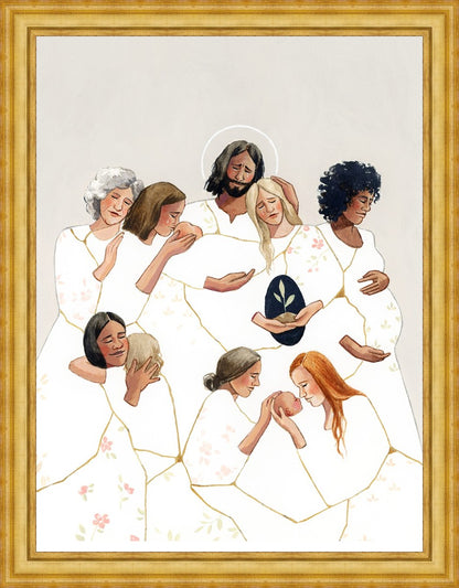 He Remembers All The Mothers Large Wall Art