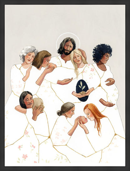 He Remembers All The Mothers Large Wall Art