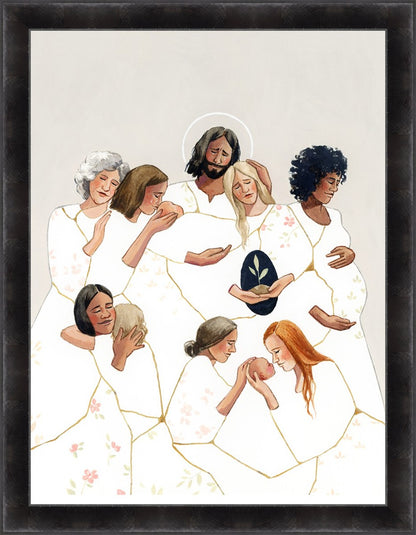 He Remembers All The Mothers Large Wall Art