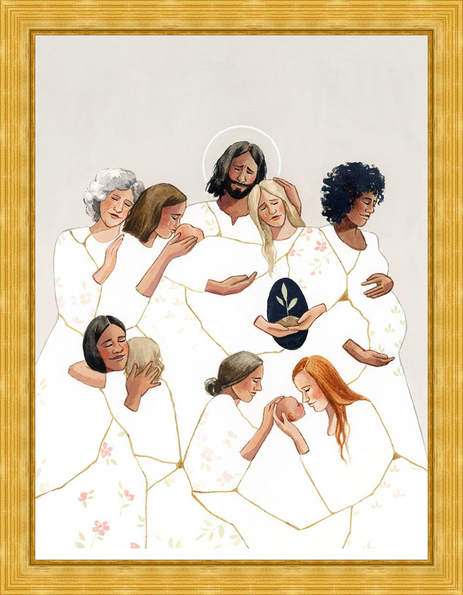 He Remembers All The Mothers Large Wall Art