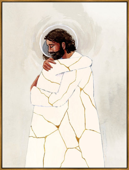 He Binds up The Broken Hearted Large Wall Art Gallery Wrap