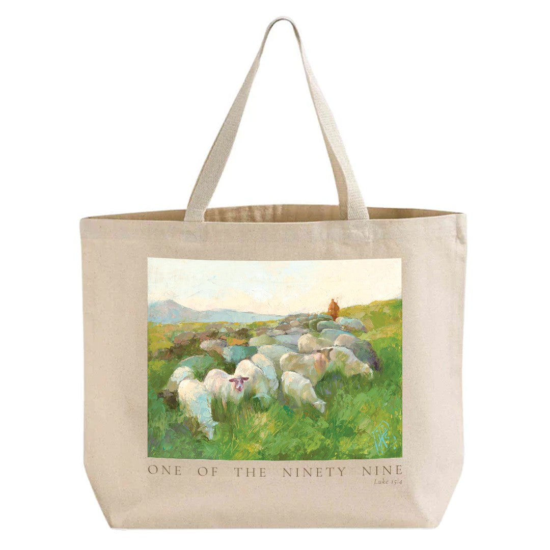 The Care of the Shepherd Tote Bag