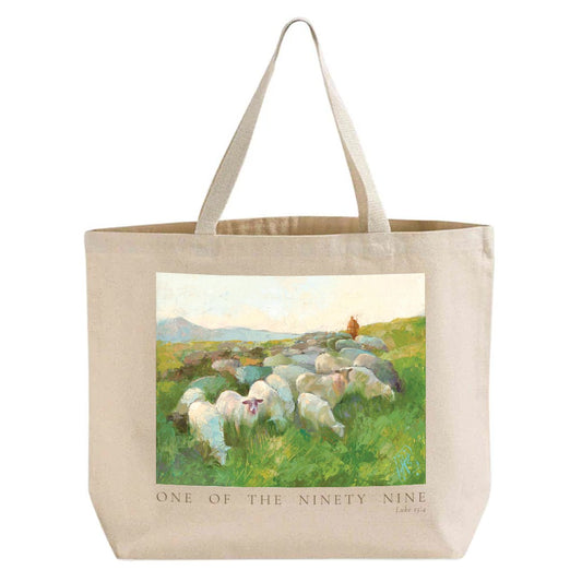 The Care of the Shepherd Tote Bag