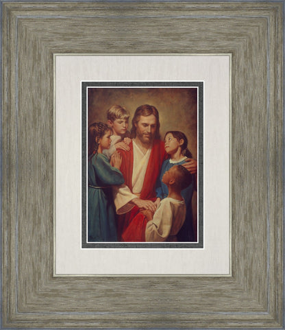 Christ And Children From Around The World