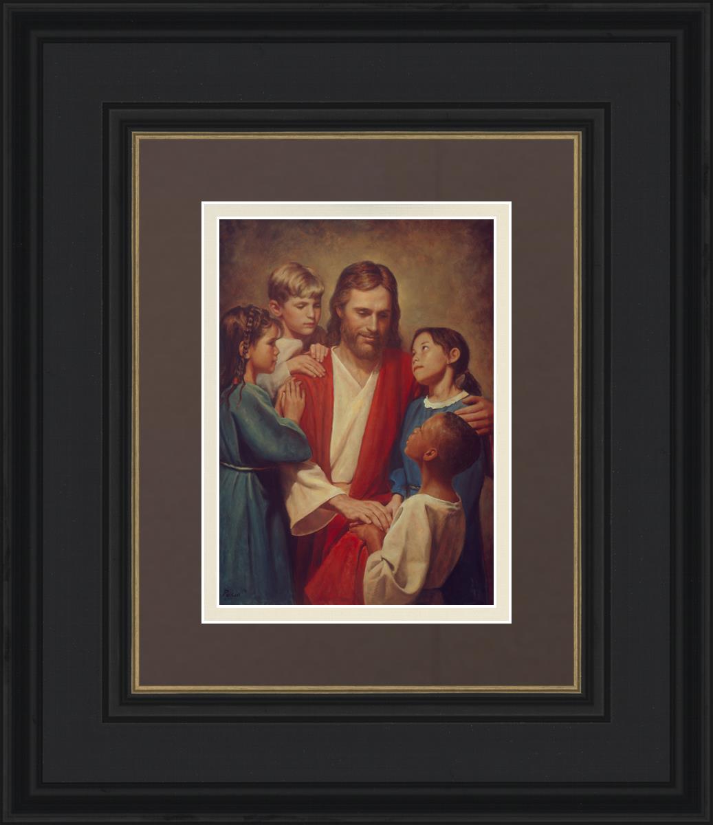 Christ And Children From Around The World