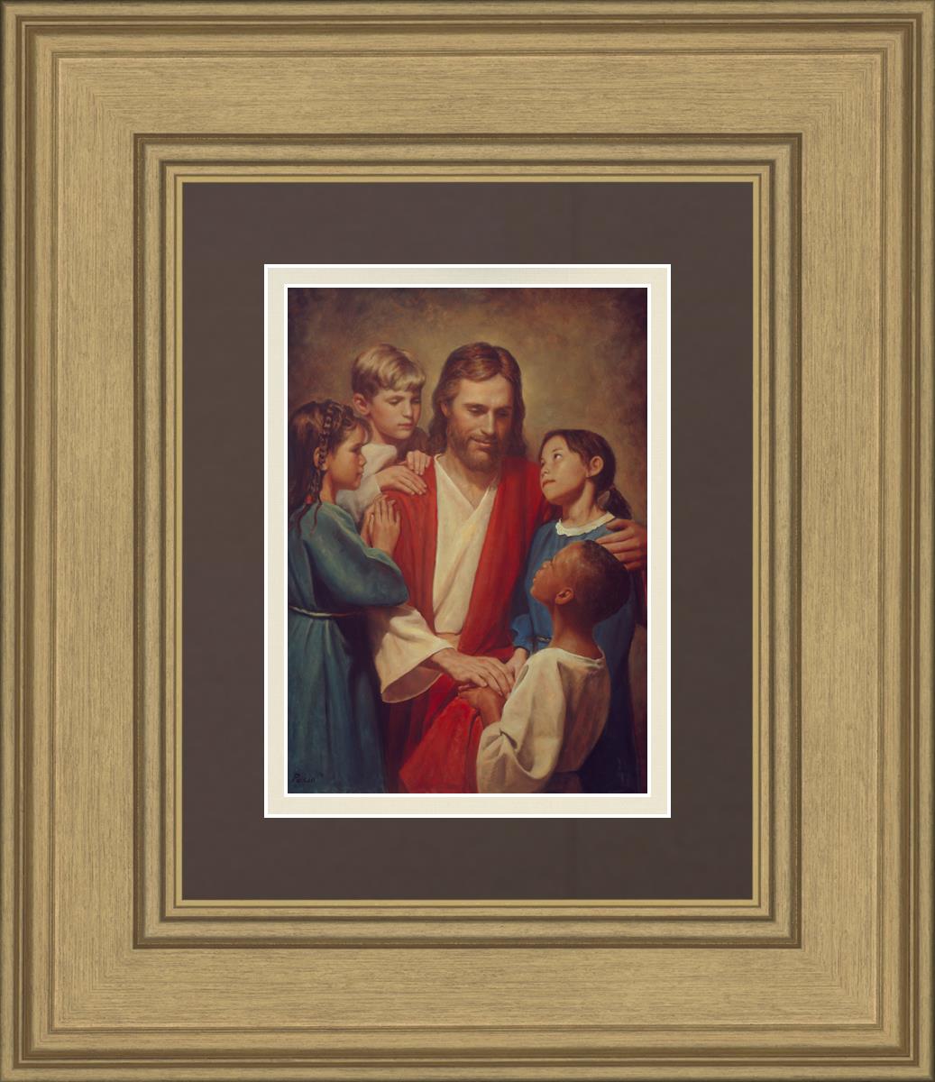 Christ And Children From Around The World