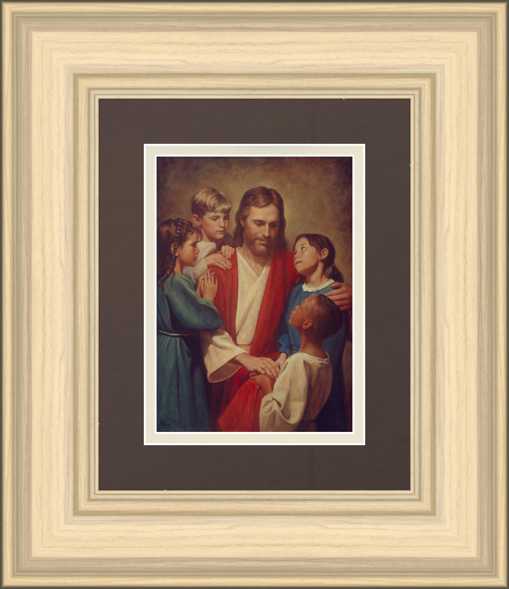Christ And Children From Around The World