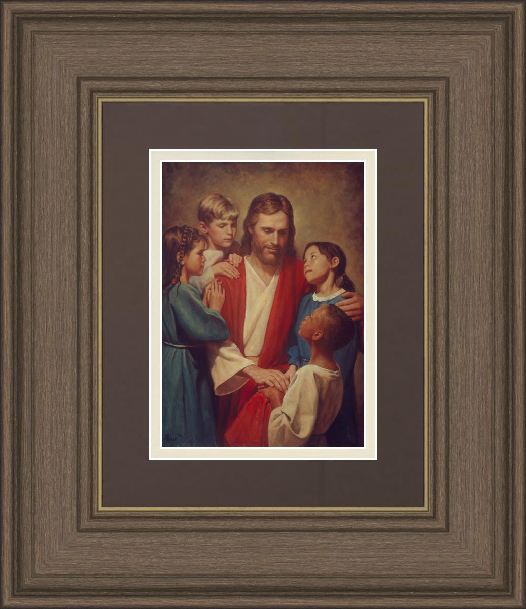 Christ And Children From Around The World