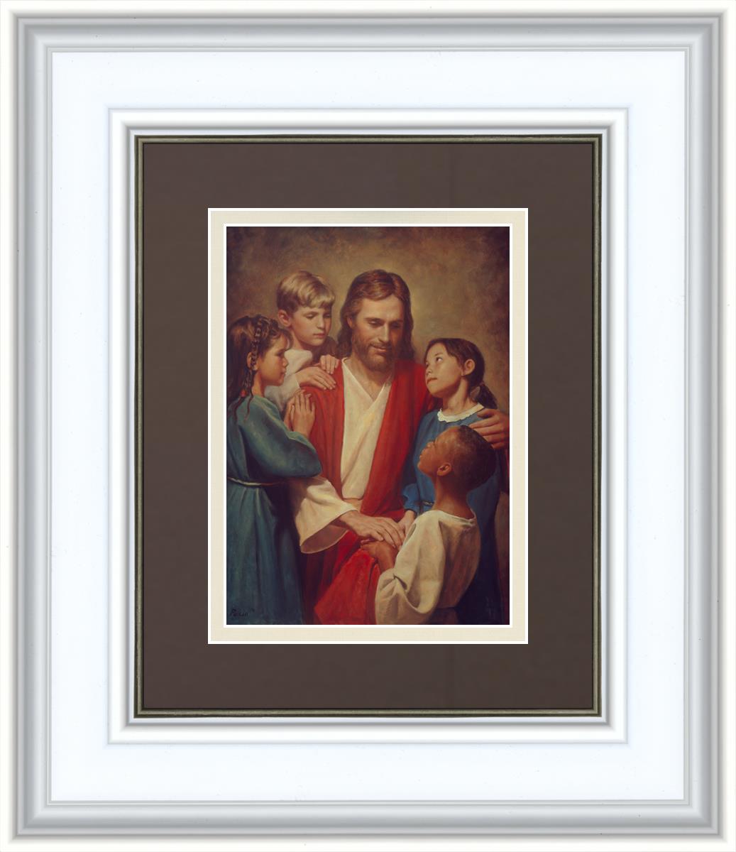 Christ And Children From Around The World