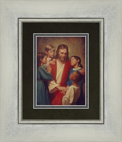 Christ And Children From Around The World