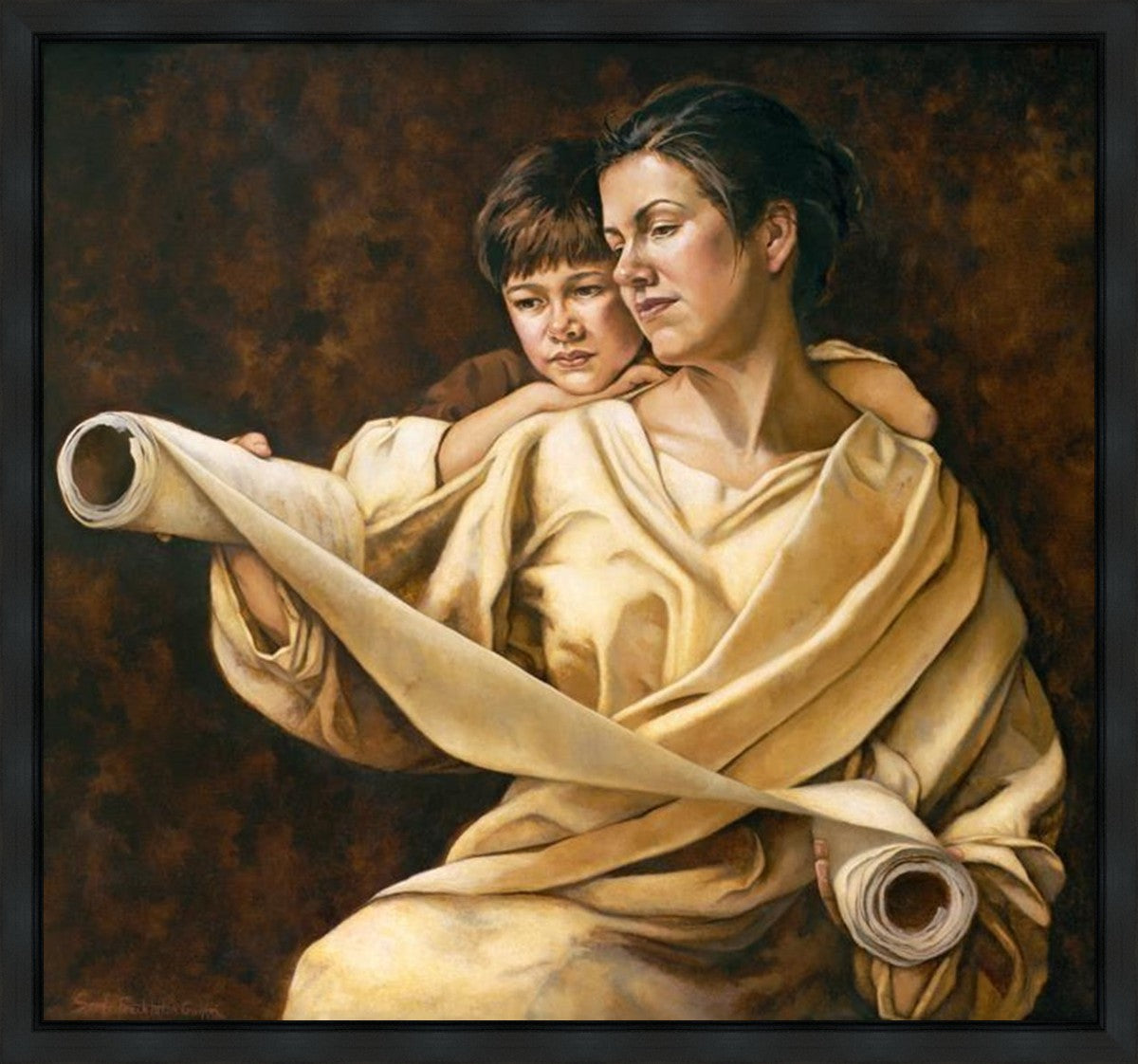 Teaching the Scriptures Gallery Wrap