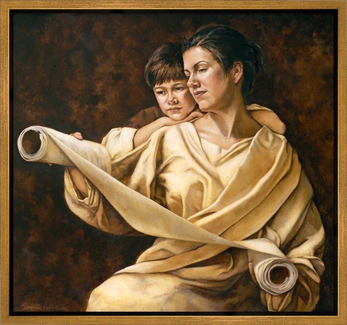 Teaching the Scriptures Gallery Wrap