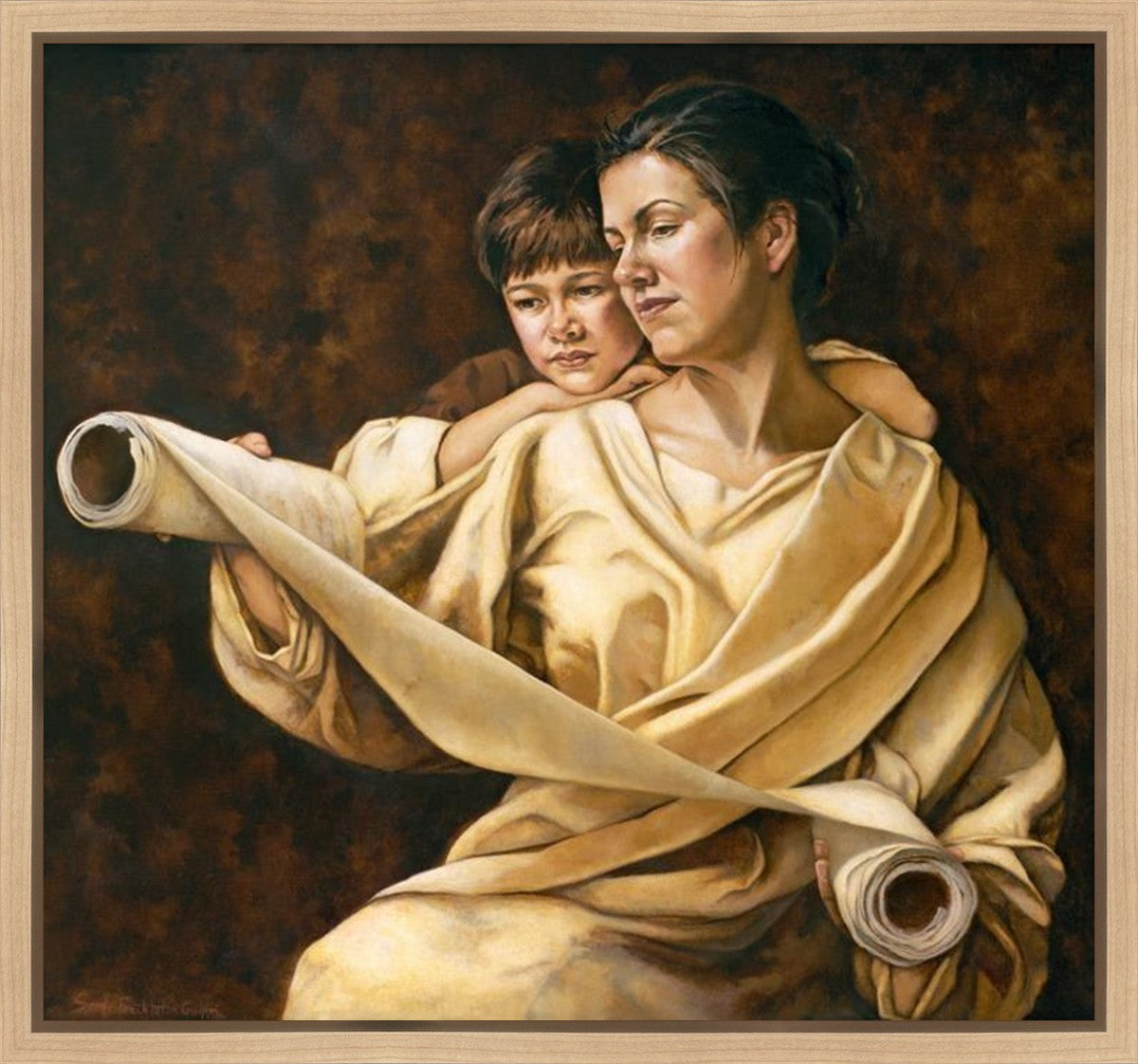 Teaching the Scriptures Gallery Wrap