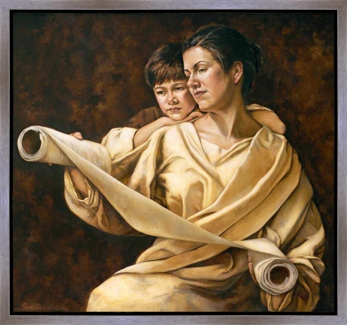 Teaching the Scriptures Gallery Wrap