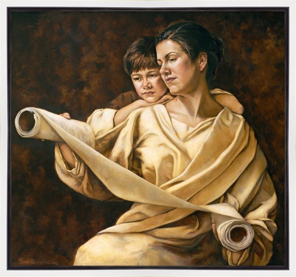 Teaching the Scriptures Gallery Wrap