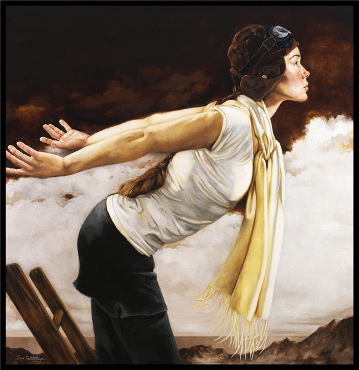 She Remembered She Could Fly Gallery Wrap