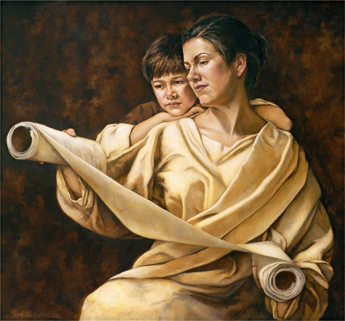 Teaching the Scriptures Gallery Wrap
