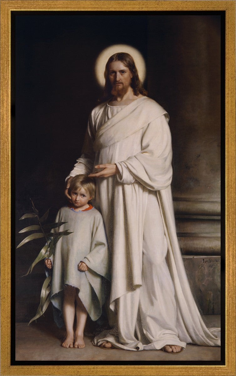 Christ with Boy Gallery Wrap