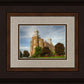 Logan Utah Temple House on a Hill