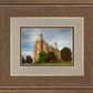 Logan Utah Temple House on a Hill