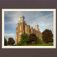 Logan Utah Temple House on a Hill