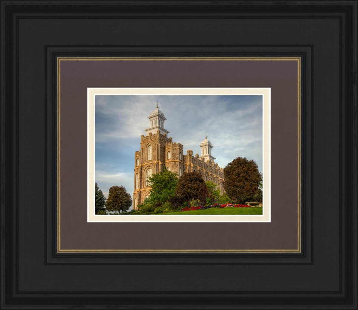 Logan Utah Temple House on a Hill