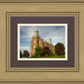 Logan Utah Temple House on a Hill