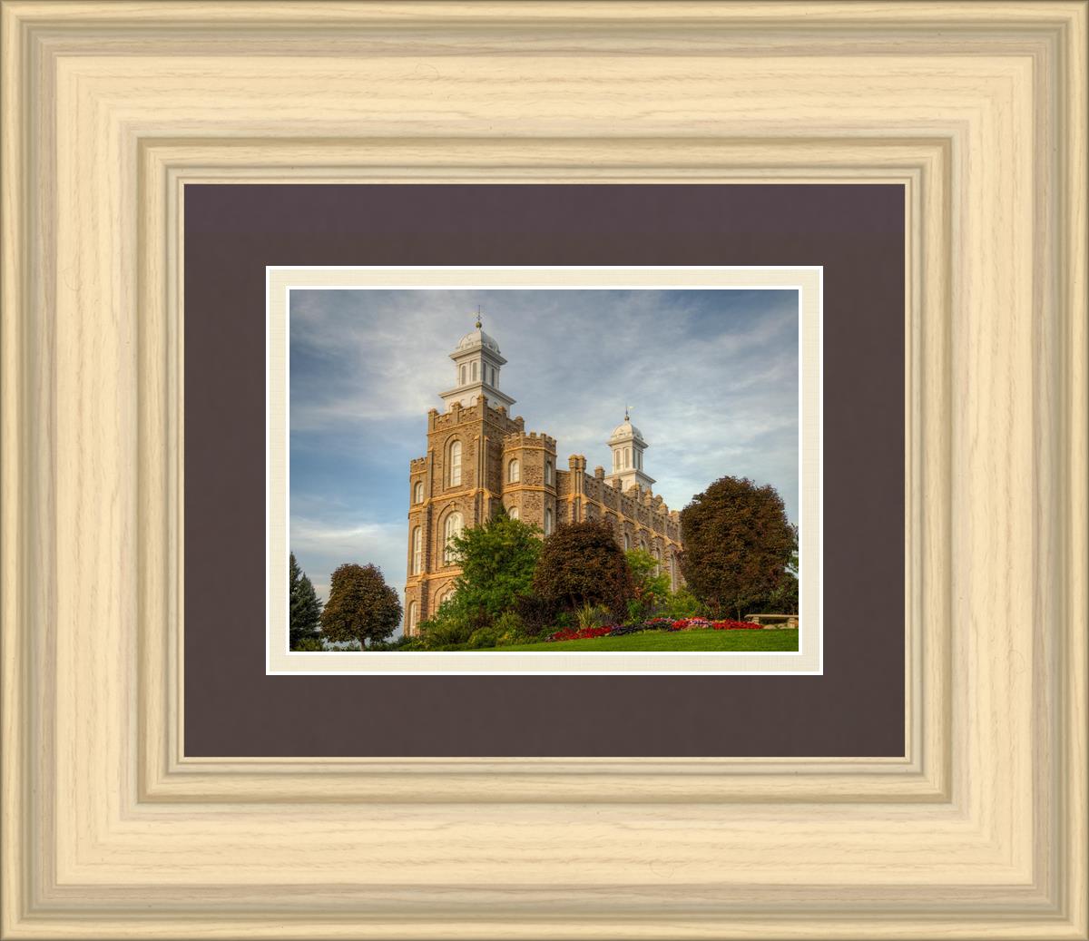Logan Utah Temple House on a Hill