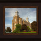 Logan Utah Temple House on a Hill