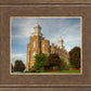 Logan Utah Temple House on a Hill